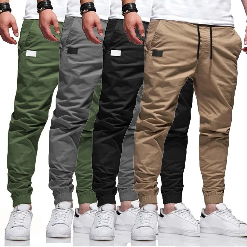 Men's Casual Cargo Joggers